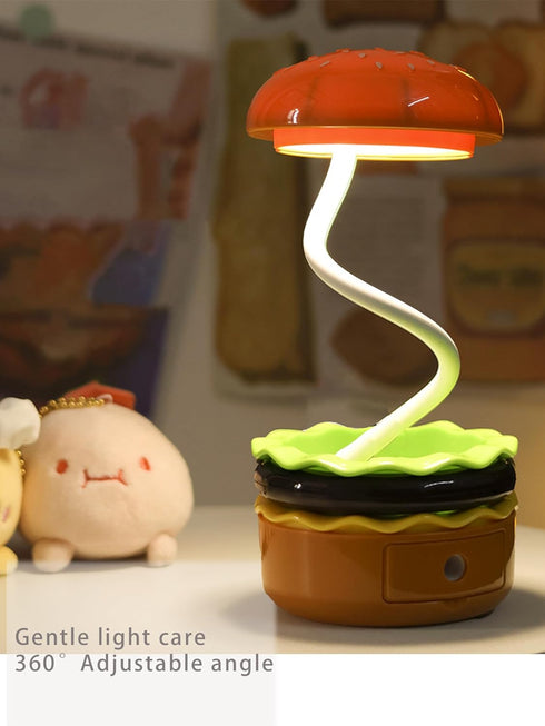 HYLING Cute Desk Lamp for Kids, Small Desk Lamp for Boys’Room Decor, Nursery Night Lights Adjustable?Desk Decoration Ambient Lighting Toddler Grad...