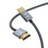 4K HDMI Cable 6.6FT, High Speed HDMI 2.0 Cable, 18Gbps HDR 2160P 1080P 3D HDCP ARC, HDMI Braided Cord Compatible with Monitor TV Set-top Boxe Lapt...