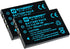 Synergy Digital Camera Batteries, Compatible with Creative NP-60 Digital Camera, (Li-ion, 3.7V, 1050mAh), Replacement for Casio NP-30 Battery, Com...