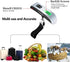 Digital Hanging Luggage Scale with Backlit for Travel, Portable Handheld Suitcase Weight Scale with Hook, 110 Pounds, Battery Included...