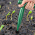 4 Pack Adjustable Hand Hold Sowing Seeds Dispenser, Seedlings Dibber and Widger Hole Puncher Garden Hand Tool Sets...