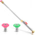 Jet Nozzle Power Washer for Garden Hose,Pressure Washer Wand for Garden Hose with Jet Nozzle and Fan Nozzle,Hydro Jet Hose Nozzle Wand for Gutter ...