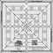 Creative Grids 6-1/2in Square It Up or Fussy Cut Square Quilting Ruler – CGRSQ6 – Made in USA, Non-Slip Grip Acrylic Quilting, Sewing, Crafting, P...