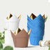 Party Hippo Gold Tulip Cupcake Liners Baking Paper Cups Holders Greaseproof Muffin Cases Wrappers for Wedding Birthday Party Baby Shower (White)...