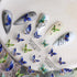 Butterfly Nail Art Stickers Decals 5D Embossed Butterfly Nail Decals Acrylic Engraved Design Nail Stickers Blue and Green Butterfly Self-Adhesive ...