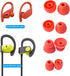 Replacement Eartips Silicone Earbuds Buds Set Earplug Compatible with PowerBeats Pro Beats Wireless Headset and universal for 3.8mm caliber headse...