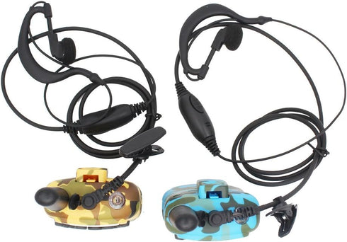 2.5mm Jack Earpiece Radio Headset with Microphone for M880 T228 T328 T388 VT8 Floureon M-880 Rivins RV-7 MOICO 2PCS...
