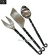 NauticalMart Medieval Feasting Set 3 Pieces Cutlery Knife, Fork, Spoon with leather Case...