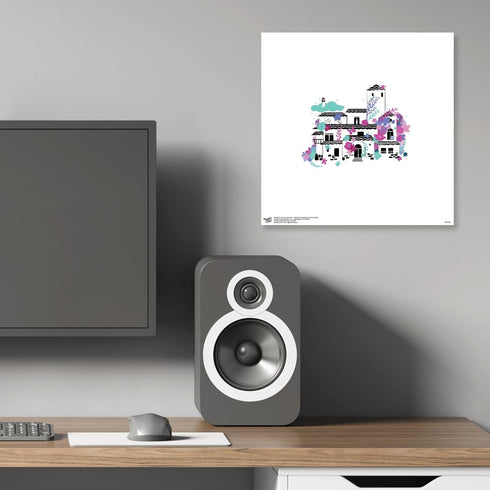 Trends International Gallery Pops Disney Encanto - Painted Paradise Encanto House Wall Art Wall Poster, 12" x 12", Unframed Version...