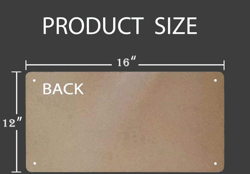 Wooden Sign - Keep The Door Closed No Matter What The Cat Say Pet Accessory Home Decoration 12x16 in / 30x40 cm...