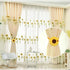 1 Pair Sunflower Curtain Magnetic Tiebacks Non-Woven Fabric Countryside Rural Style Curtain Tie Holdbacks Accessories...