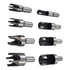 8-Pack Wood Hole Plug Cutter Set, High Carbon Steel Cutting Tools Cork Dowel Shank Drill Bit Knife, Fit for Woodworking Hole Saw Cutting 6MM 10MM ...