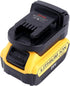 Adapter Compatible with Dewalt 20V Max Battery to Replacement for Milwaukee M18 18V Battery, DW18ML Adapter Compatible with Milwaukee 18V Cordless...