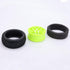 Green 4pcs RC 1:8 Off-Road Rubber Tyre Tires & Plastic Wheel Rim 17mm Hex Wheels and Tires for HSP Kyosho Redcat Tamiya Buggy...