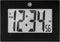 MARATHON Large Digital Wall Clock with 8” Display, Black - Easy to Read...