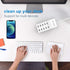 QIONMAR USB Wall Charger USB Charging Station for Multiple Devices USB Charger 10-Ports Power Hub Strip Smart Plug Charging Dock Charge Block Comp...
