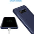 JETech Slim Fit Case for Samsung Galaxy S8, Thin Phone Cover with Shock-Absorption and Carbon Fiber Design (Blue)...