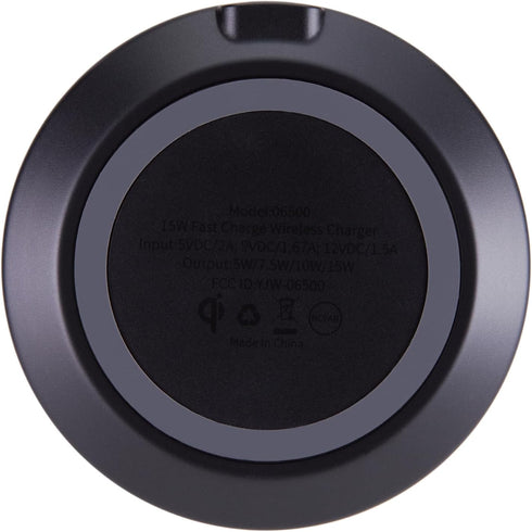 AT&T 15W Qi Certified Case-Friendly Wireless Charging Pad for Apple iPhone, Google Pixel, and Samsung Galaxy (Black) with Type C to C Cable......