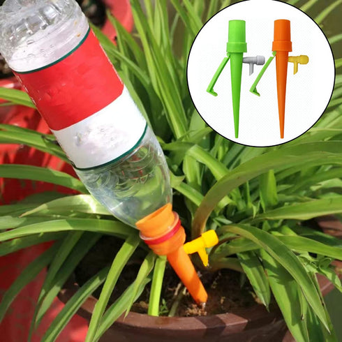 Plant Self Watering Devices, Slow Release Control Valve Switch Automatic Irrigation Watering Drip System,for Preventing Stop Water with Anti-Tilt ...