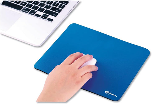 Innovera Natural Rubber Mouse Pad, Blue (IVR52447)...