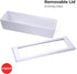 Copco Storage Bag Organizer, 11.6 L x 3.9 W x 2.8 H inches, white...