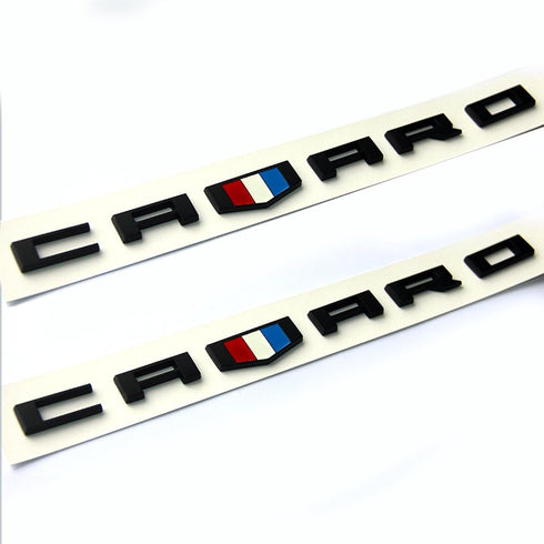 Yoaoo 2Pack OEM Zl1 1LE Emblem Badges 3D Letter Compatible with Zl1 1LE Rs Ss Zl1 Z28 Redline Style Matte Black Red...