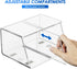 MaxGear Magnetic Dry Erase Marker Holder, Acrylic Magnetic Pen Holder for Fridge Accessories, Magnet Marker Holder for Whiteboard, Wall, Locker Or...