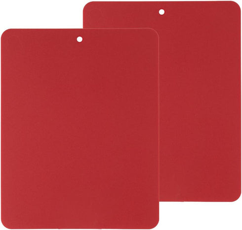 Linden Sweden Flexible Cutting Board 2-Pack - Lays Flat for Secure Work Surface - Extra-Thick for Durability - BPA-Free and Food-Safe (Red)...