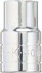 SK Tools USA 1/2" Drive, 1/2", 6 Point, Standard Chrome Socket | 40116...