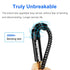 3.5mm to 6.35mm Stereo Audio Cable 10 ft, 1/4 to 1/8 Audio Cable,3.5mm Male to 6.35mm Male TRS Nylon Braid Cable Compatible for iPod, Laptop,Home ...