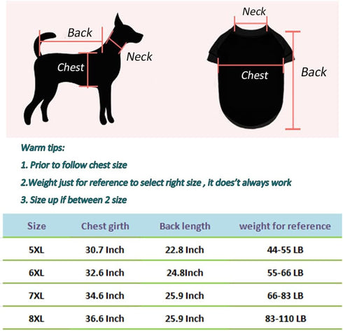 ANIAC Summer Dog Shirt for Medium Dog Girl Boy Striped Dog T-Shirt White Basic Tank Top Sleeveless Doggy Vest Spring Pet Clothes for Dog (White, 5...