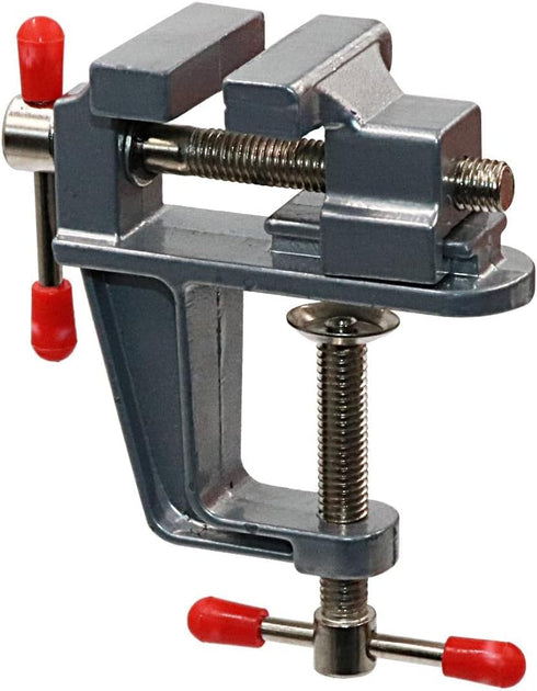 Mini Jeweler Table Clamp Small Hobby Bench Vice Work Bench Vise Bench Clamp Hobby Vise Clamp Small Table Clamp Mini Bench Vice Clamp for Small Wor...