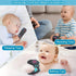 Baby Teething Toy, Soft TV Remote+Game Machine Shape Chew Set Intellectual Development Intellectual Development Educational Toy,Safe Silicone Todd...
