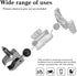 FANAUE Handlebar Base Mount Strong Rod Clamp with 1'' Ball for Rails 0.5" to 2.0" in Diameter, Compatible with RAM Mounts B Size Double Socket Arm...