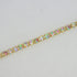 10 Yard Crystal AB Rhinestone Close Chain Clear Trim Sewing Craft (Gold, 4mm)...