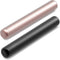 Airtight Storage Tube 2-Pack - Portable Travel Preserve Container Metal Tube | Premium Holder | Leak-Proof Waterproof Case (Rose-Gold and Black).....