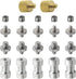 Camera Mount Screw Adapter 22Pack 1/4 Inch and 3/8 Inch Camera Screws Tripod Threaded Screws Adapter Camera Screw Mount Set for Camera Tripod Mono...