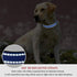 Reflective Dog Collar with Buckle Adjustable Safety Nylon Collars for Small Medium Large Dogs, Navy Blue L...