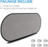 Rear Window Sunshade?2win2buy Car Sun Protector Maximum UV Protector for Rear Facing Car Seats, Passengers & Pets with Suction Cups Fit Most of Ve...