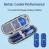 Insulin Cooler Travel Case, Diabetic Case Insulated Organizer Portable Cooling Bag for Insulin Pen and Medication Diabetic Care Supplies with 2 TS...
