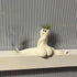 Funny Halloween Big Booty Ghost Planter Display Gag Hilarious Air Plant Display-Big Booty Ghost Holder Funny Gift Butt Planter Resin Air Fern Stan...