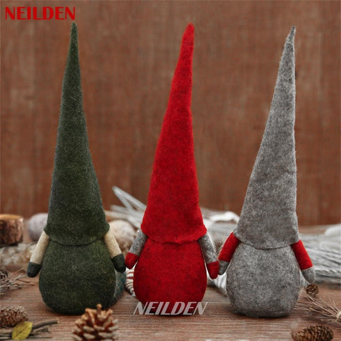 3pcs new Christmas decoration long legs Rudolph doll Christmas children gift hotel mall window decoration...