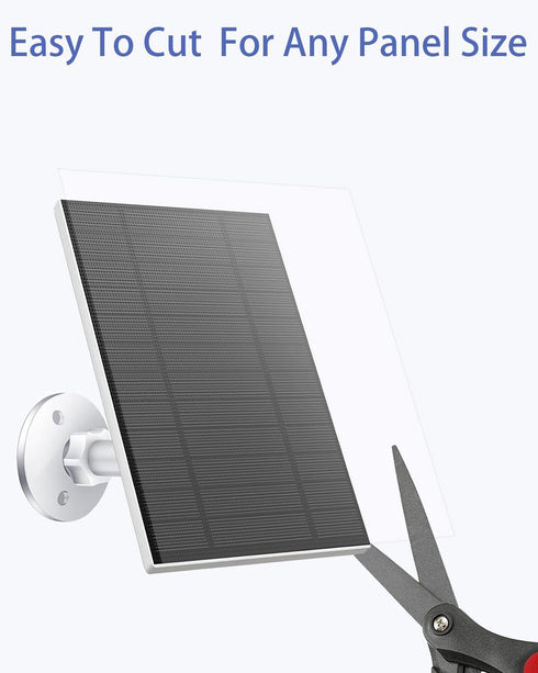 Solar Camera Outdoor Wireless Panel Protector, Solar Wireless Security Camera Panle Cover, Cover for Outdoor Solar Camera Wireless Panle, Protecto...
