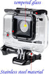 Suptig Replacement Waterproof Case Protective Housing Compatible for GoPro Hero 7 Black Hero 6 Hero 5 Underwater Use - Water Resistant up to 147ft...