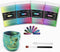 CHEAPART Chameleon Mica Powder 4 Colors Shift Pigment Powder Shimmer Holographic Mica Powder Chrome Epoxy Resin Tumbler Nail Art Polymer Clay Slim...
