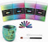 CHEAPART Chameleon Mica Powder 4 Colors Shift Pigment Powder Shimmer Holographic Mica Powder Chrome Epoxy Resin Tumbler Nail Art Polymer Clay Slim...