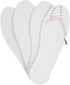 5/10/20 Pairs Disposable Breathable Thin Insoles Barefoot Insoles for US Size 6-9 (5 Pairs)...