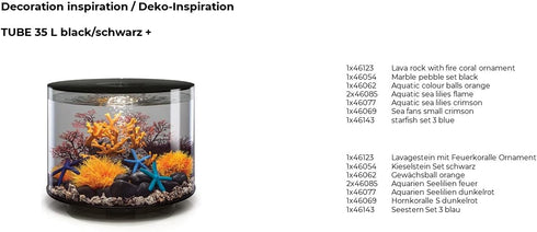 BiOrb 46085.0 Aquatic Sea Lily Orange Aquariums...