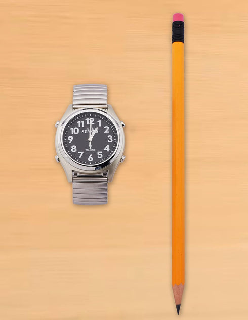 FIVE SENSES Atomic Talking Watch Seniors Men Women Loud Talking Sound Alarm for Visually Impaired...