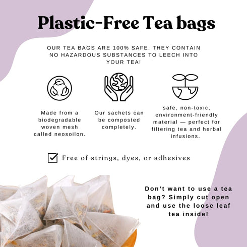 AutoimmuniTea – AIP Stress Relief, Bedtime Blend for Restful Sleep, Calming Tea for Stress, Lavender, Tulsi, Passion Flower Organic Blend - 15 Tea...
